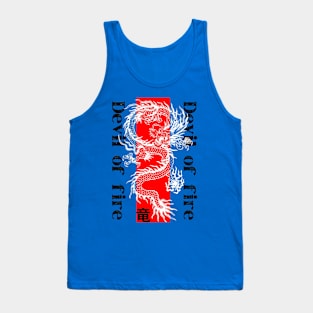 Japanese dragon Tank Top